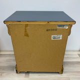 Side Table Progressive Furniture Brown-Gray Solid Wood 3 Drawers
