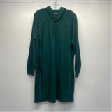 Toad&Co Size L Women's Green Tweed Sweater Dress