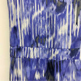 Athleta Size 10-M Women's Blue Pattern Sheath Dress