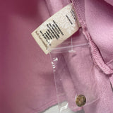 Soft Surroundings Size PXL Women's Pink Solid V Neck Blouse