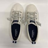 Sperry Size 7 Women's White Solid Sneakers