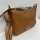 Kate Spade Caramel Pebbled Leather Crossbody Handbag