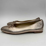 Sam Edelman Size 10.5 Women's Rose Gold Shimmer Ballet Flats Shoes