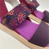 Keen Size 8 Women's Purple Pattern Strappy Sandals