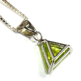 Peridot Sterling Silver Necklace
