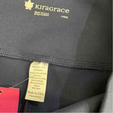 Kira Grace Size L Women's Navy Solid Pull On Activewear Pants