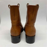Polo Ralph Lauren Size 39-8.5 Women's Brass Solid Pull On Boots