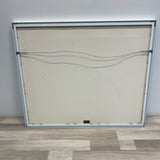 White Framed Painting Christmas in Santa Fe by Amado Maurilio Pena