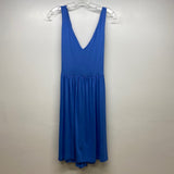 Loft Ann Taylor Women's Size S Light blue Solid Strappy Dress
