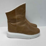 Australia Luxe Co. Size 7 Women's Light brown Solid Pull On Boots