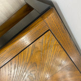 Hand painted Brown-Black Side Table