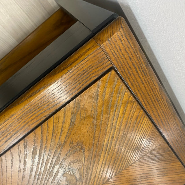 Hand painted Brown-Black Side Table