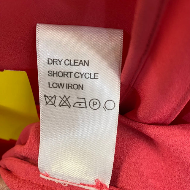 Etcetera Women's Size 4-S Magenta Solid Sleeveless Top