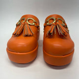 Circus NY Size 5.5 Women's Orange Solid Clog Shoes