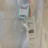 Vineyard Size 4-S Women's White Eyelet Dress