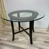 Crate and Barrel Ebony Wood Table