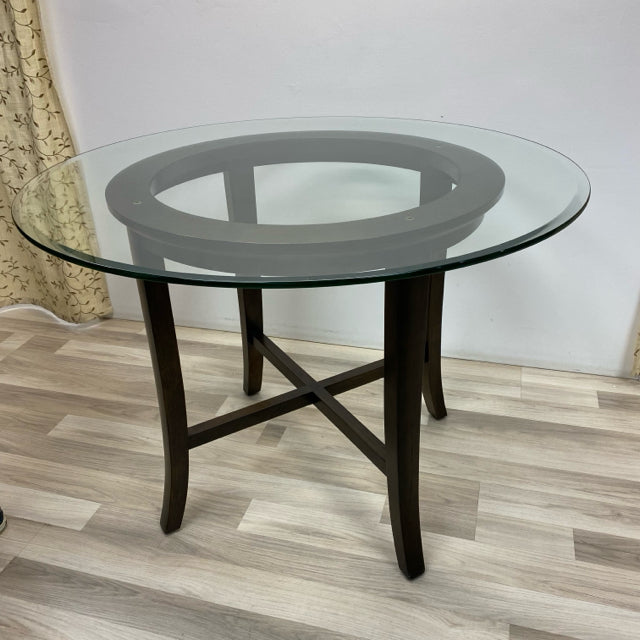Crate and Barrel Ebony Wood Table