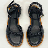 J.Crew Size 6.5 Women's Black Solid Strappy Sandals