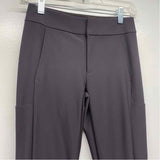 Athleta Size 0 Women's Charcoal Solid Trouser Pants
