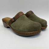 Born Size 11 Women's Green Solid Clog Shoes