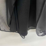 Alex Evenings Size 12-L Women's Black-Silver Shimmer 2 Piece Dress