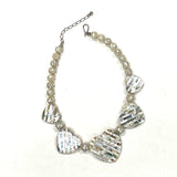 Jay King Abalone Mother of Pearl Reversible Necklace