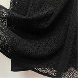 Nanette Lepore Size 10-M Women's Black Solid Fit And Flare Dress