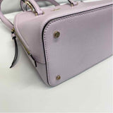 Kate Spade Lilac Solid Leather Satchel Handbag