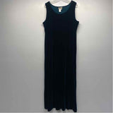 Coldwater Creek Size Xl Women's Green Solid Maxi Dress