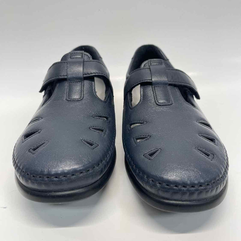 SAS Size 10 Women's Navy Cut Out Slip On Shoes