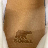 Sorel Size 8 Women's White Solid Lace Up Sneakers