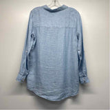 Sigrid Olsen Size S Women's Light Blue Button Up Shirt