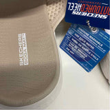 Skechers Goga Mat Size 7 Women's Tan Cut Out Slip On Sandals