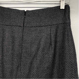 Classiques Entier Size 6 Women's Gray Tweed Pencil Skirt