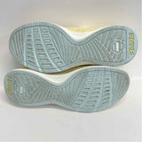 Kuru Size 8 Women's Yellow Tweed Slip On Shoes