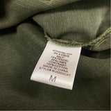Willow & Clay Women's Size M Green Solid Utility Jacket