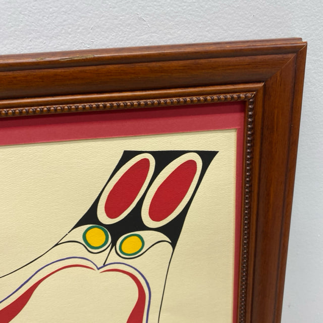Native American painting by Vic Runnels -Spirit of the Buffal
