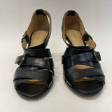 Coach Size 8 Women's Black Solid Strappy Heels