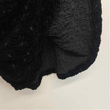 Harari Size One Size 8 Women's Black Embroidered Pencil Skirt