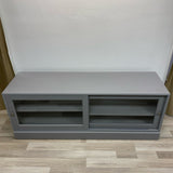 Ikea Gray Wood TV Stand