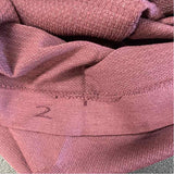 Lululemon Size 2-XS Women's Burgundy Cut Out Pullover Activewear Top