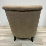Tweed Brown Solid Chair