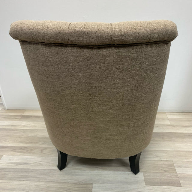 Tweed Brown Solid Chair
