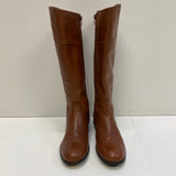 Ciao Bella Size 7 Caramel Solid Tall Boots