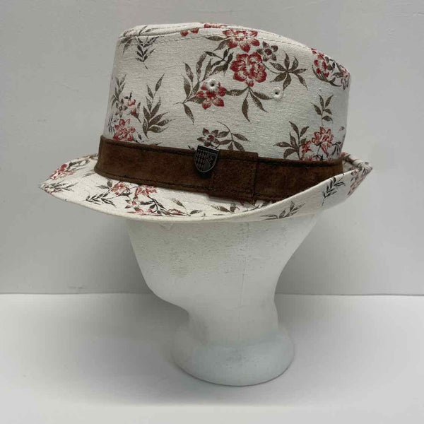 Goorin White-Multi Floral Fedora Hat