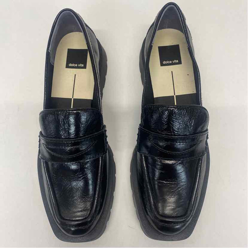 Dolce Vita Size 9.5 Women's Black Solid Loafer Shoes