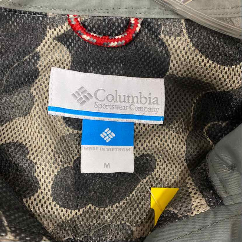 Columbia Women's Size M Green Solid Pullover Coat