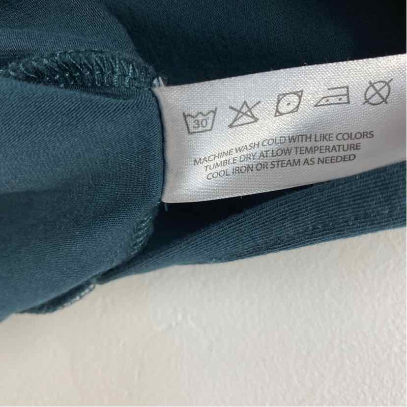 Modern Citizen Size Xl Women's Teal Solid Maxi Dress