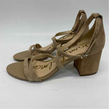 Sam Edelman Size 8.5 Women's Beige Solid Strappy Sandals