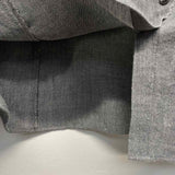 Lafayette 148 Size 8-M Women's Gray Tweed Button Up Shirt